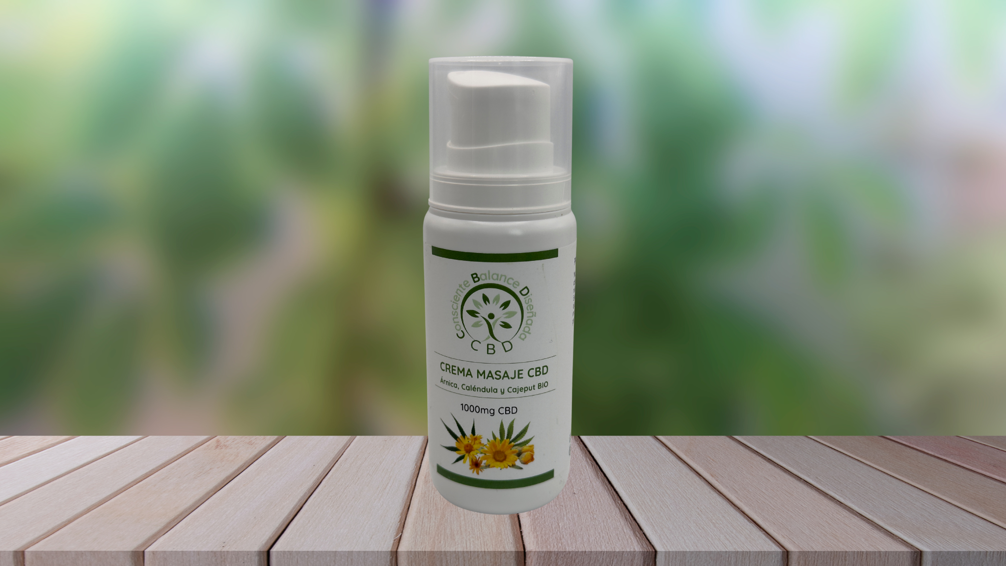 CBD AND ARNICA MASSAGE CREAM BIO 100 ML