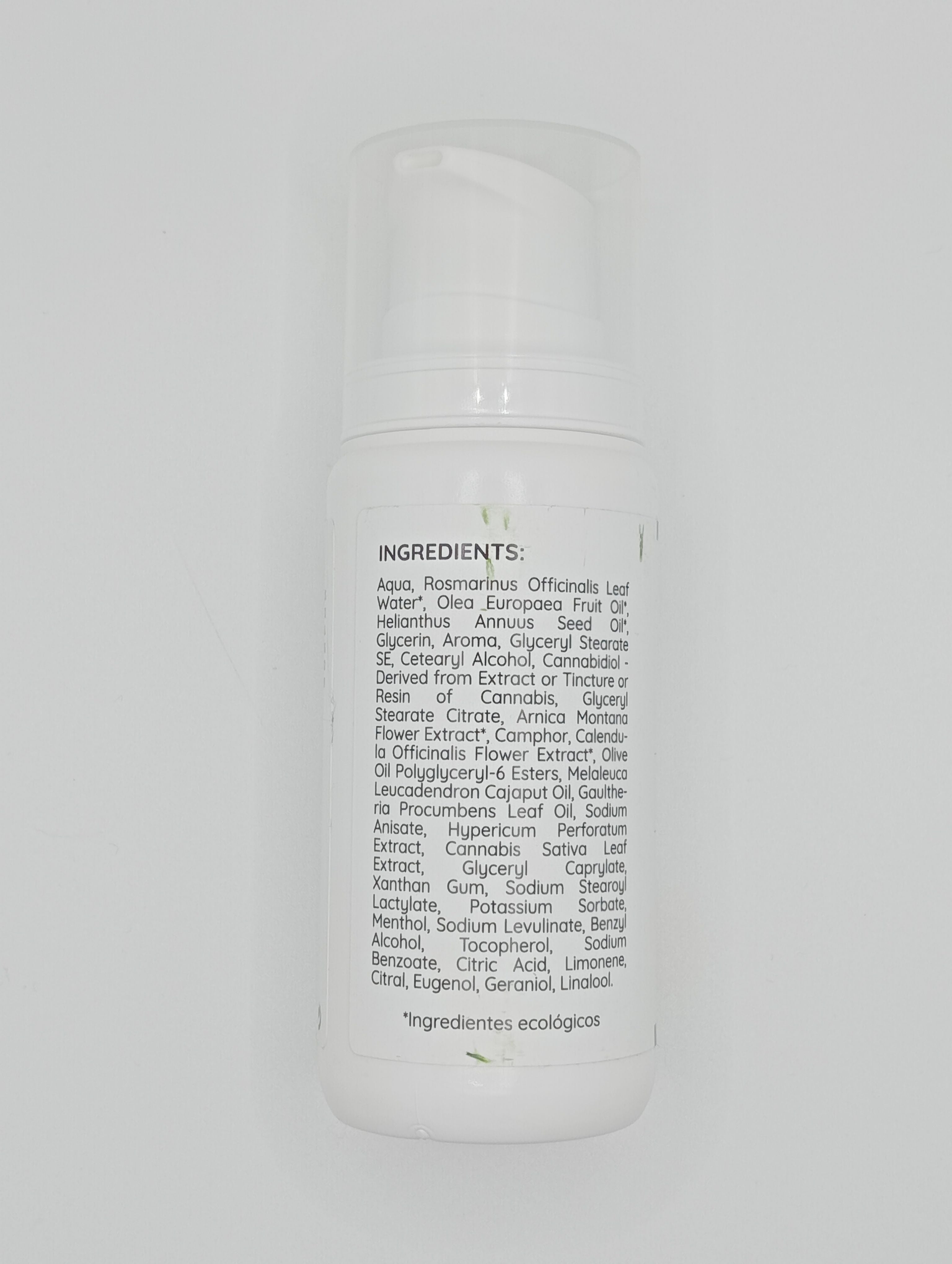 CBD AND ARNICA MASSAGE CREAM BIO 100 ML