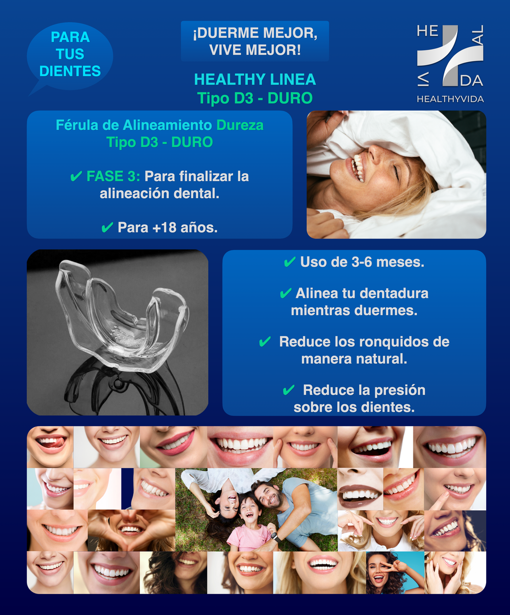 HEALTHY LINE - DENTAL ALIGNMENT - YOUTH OR ADULT