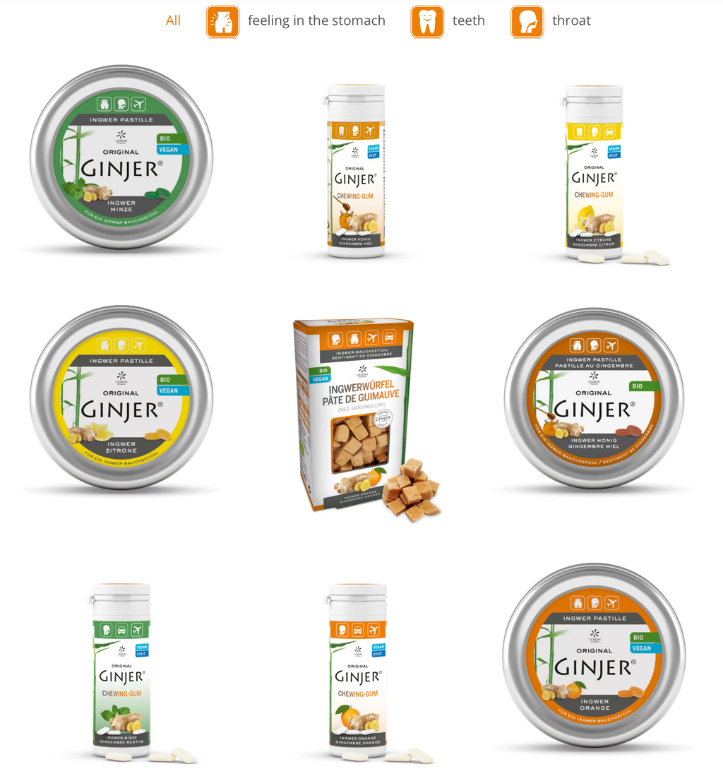 GINJER - LOZENGES