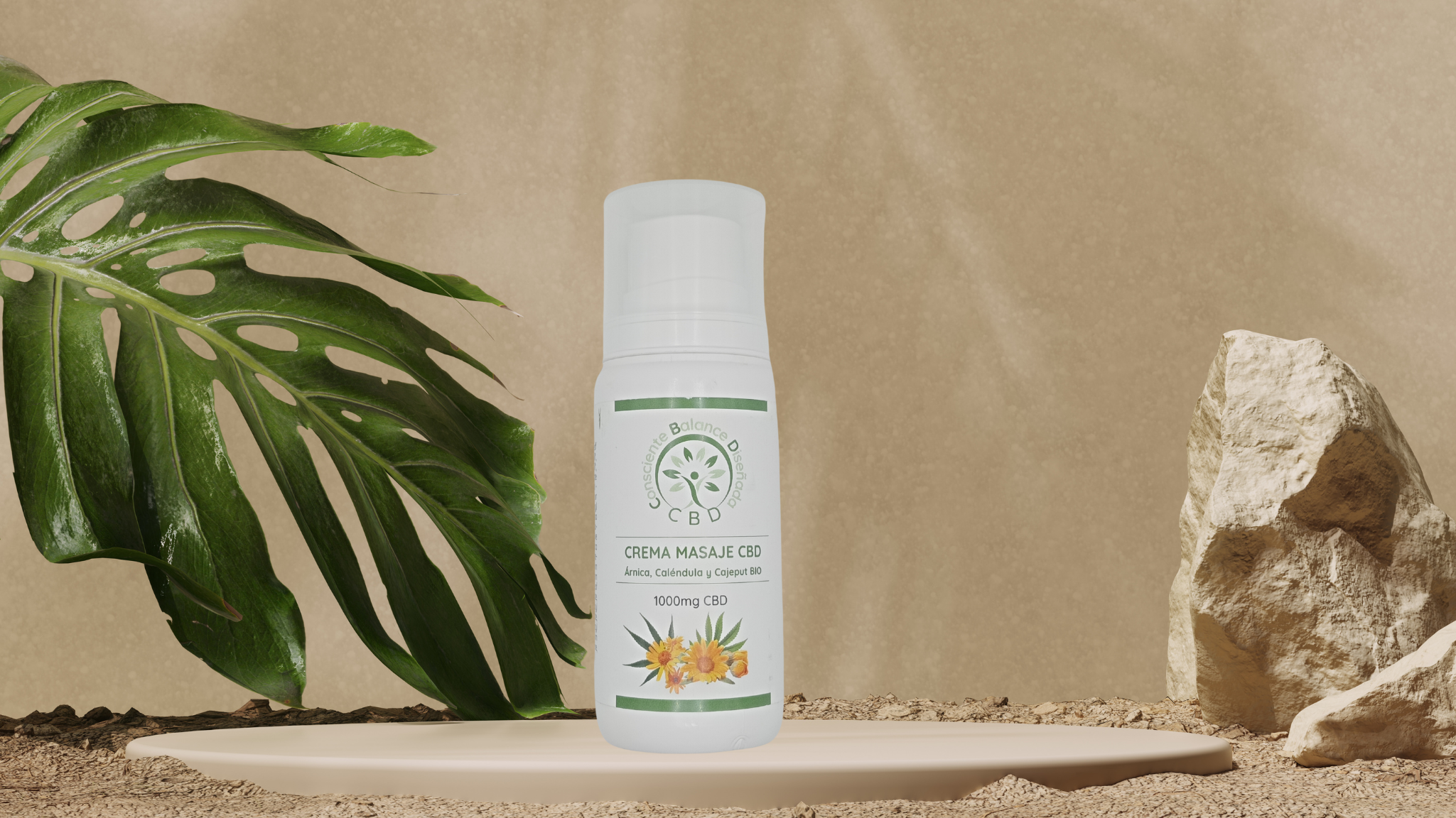 CBD AND ARNICA MASSAGE CREAM BIO 100 ML