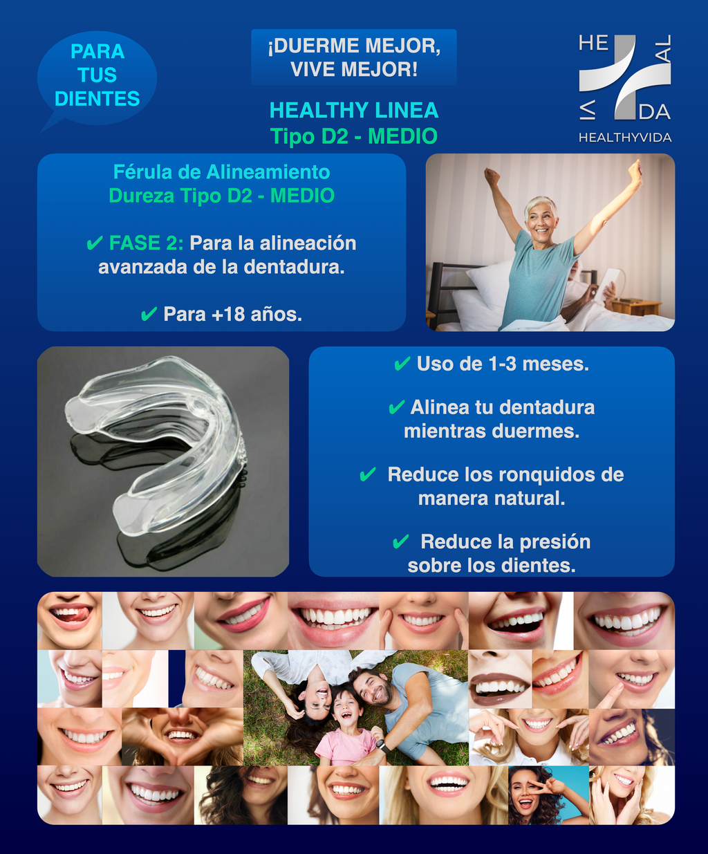 HEALTHY LINE - DENTAL ALIGNMENT - YOUTH OR ADULT