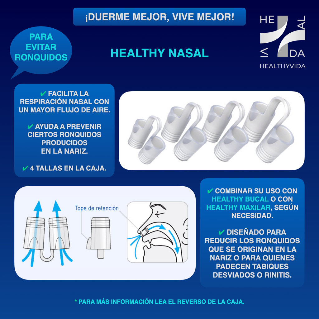 HEALTHY VIDA - ANTI-SNORING