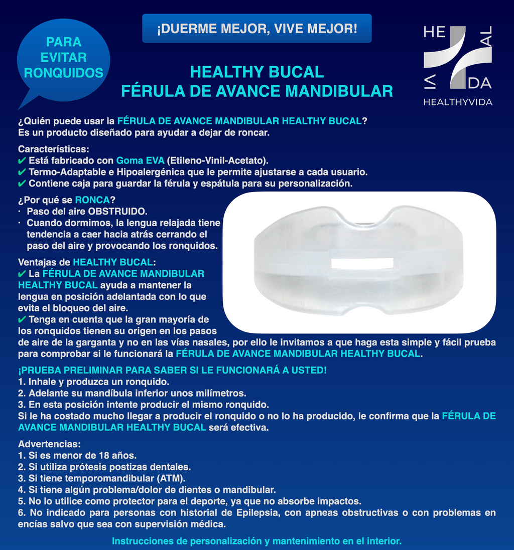HEALTHY VIDA - ANTI-SNORING