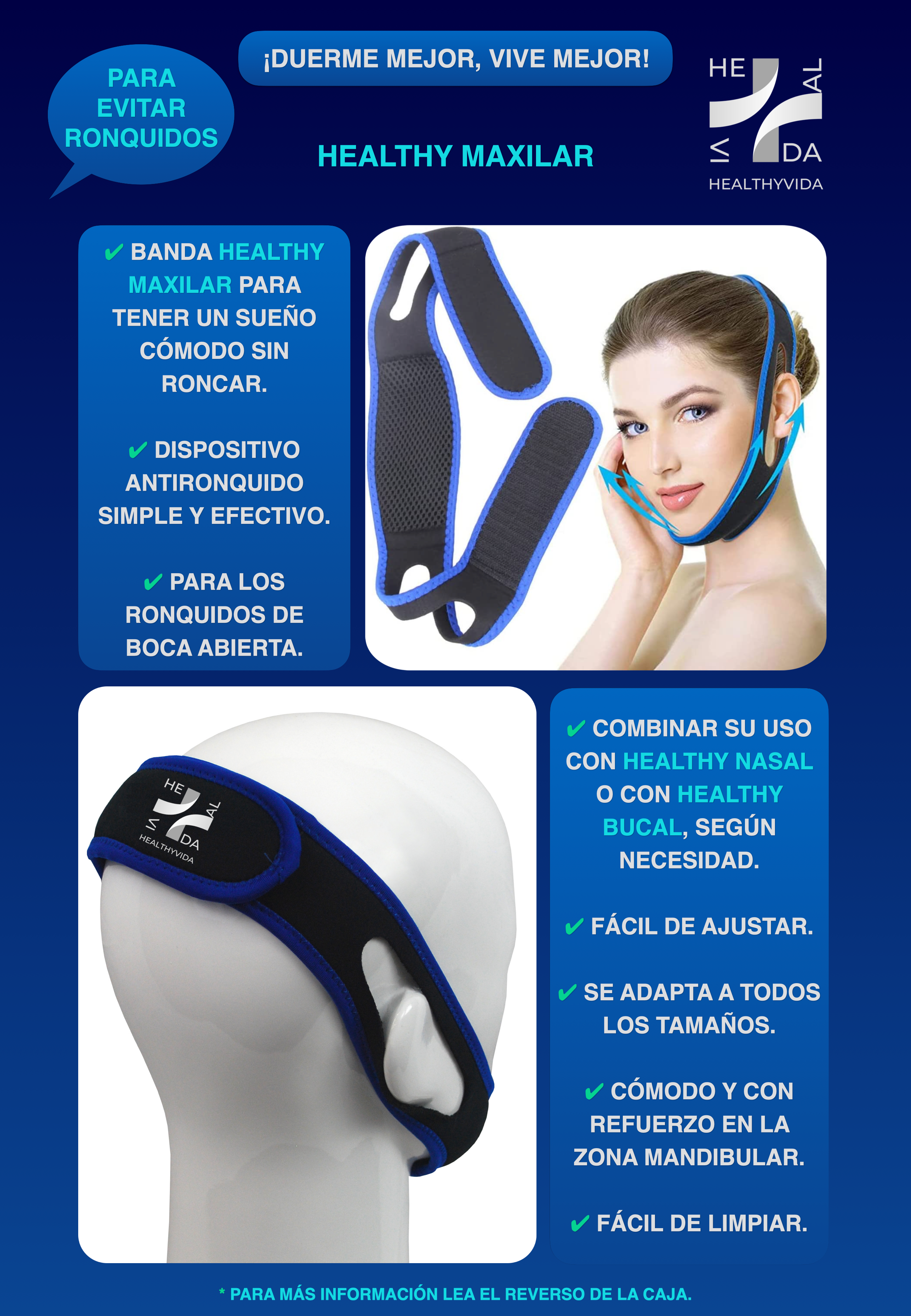 HEALTHY VIDA - ANTI-SNORING