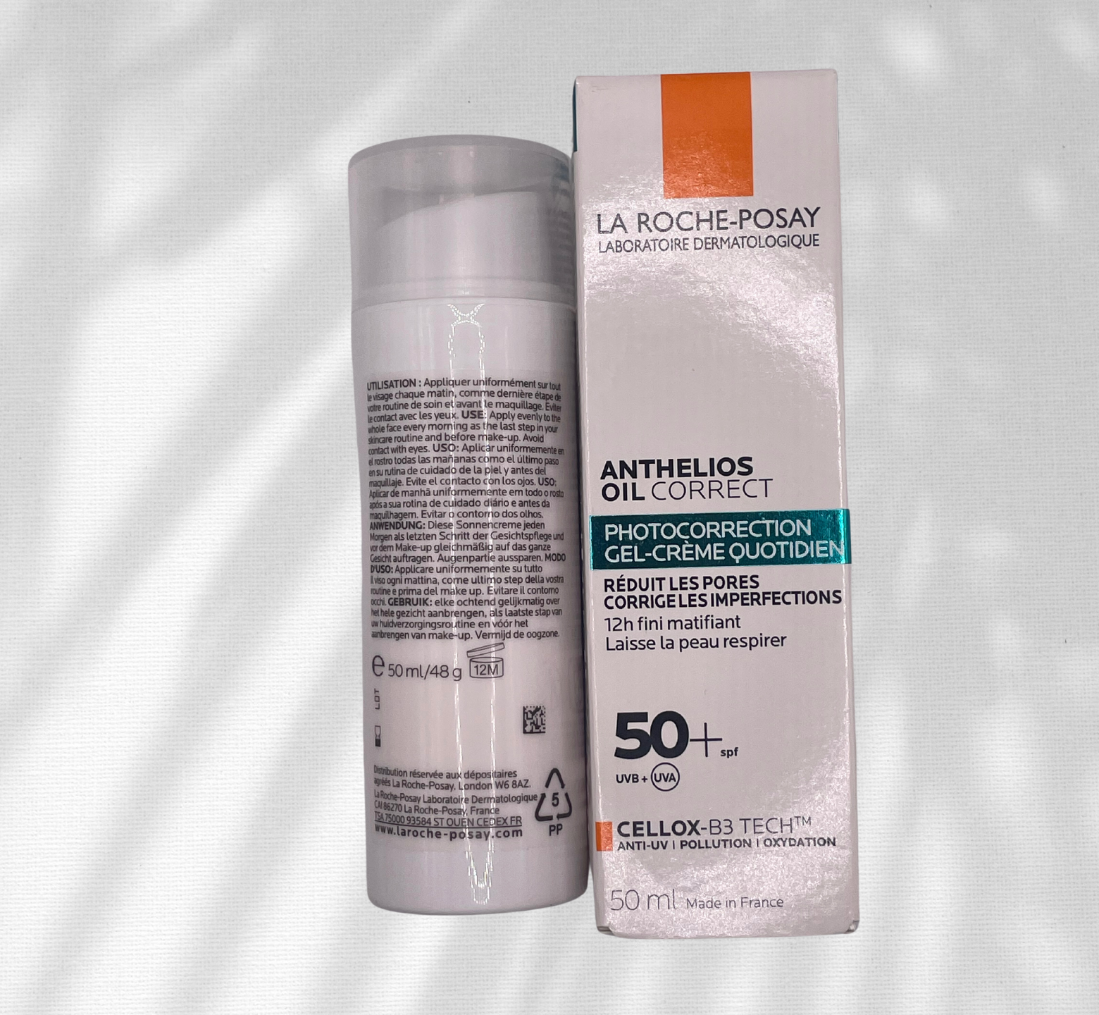 LA ROCHE-POSAY - ANTHELIOS OIL CORRECT SPF 50+ WITH PACK OPTIONS