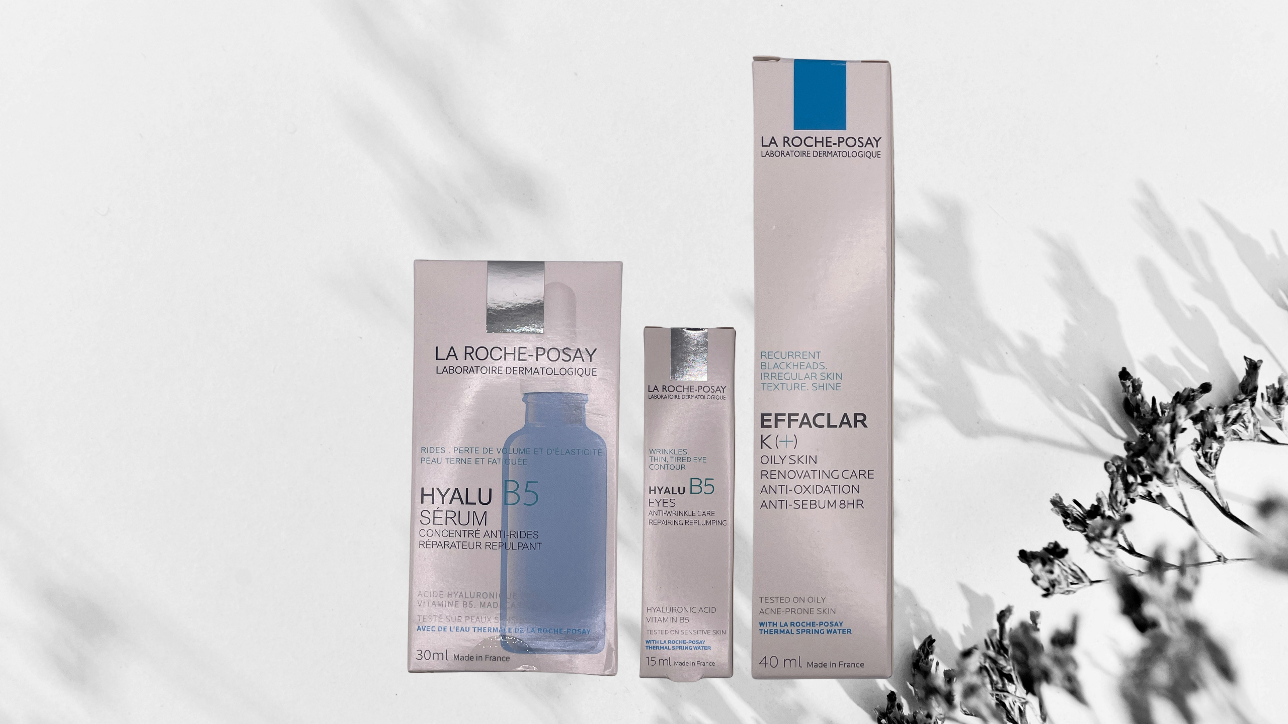 LA ROCHE-POSAY - HYALU B5 EYES CREAM WITH PACK OPTIONS