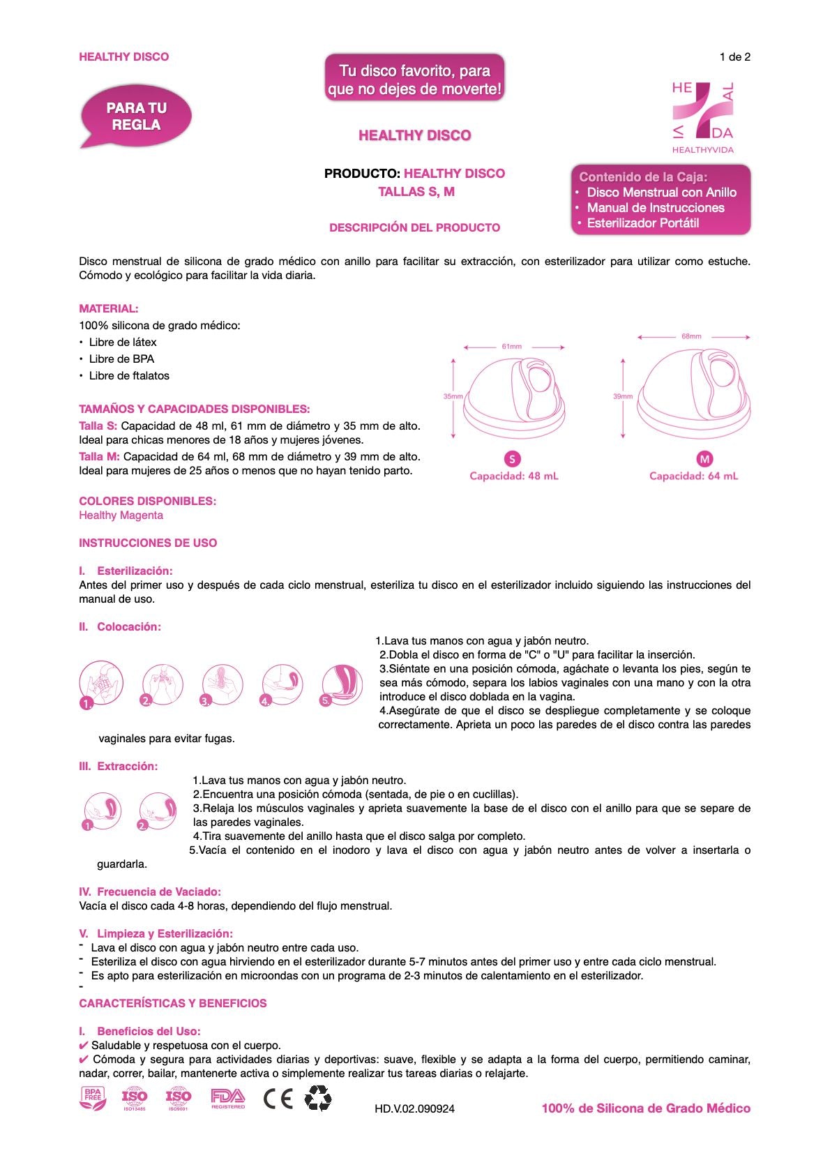 HEALTHY VIDA - FEMALE