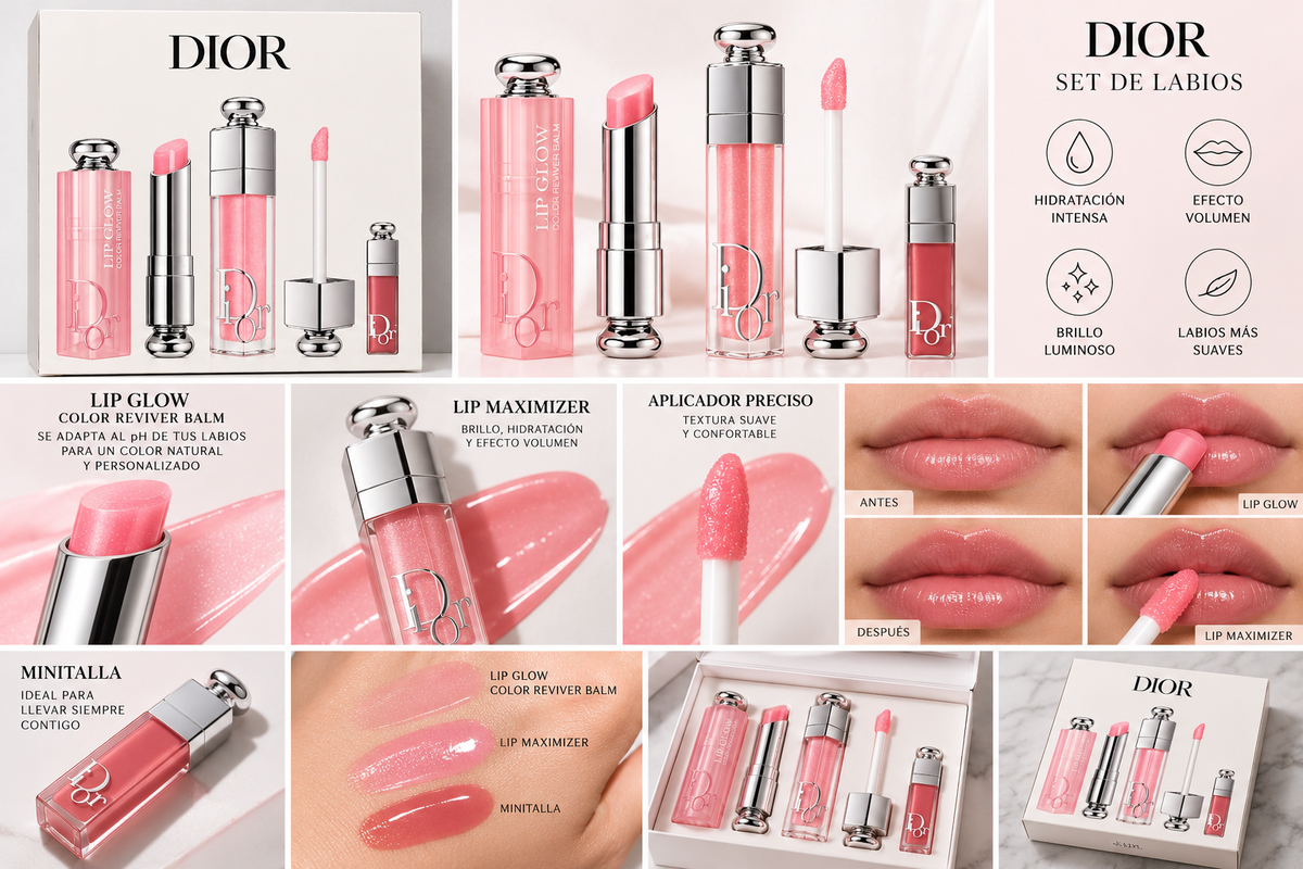DIOR ADDICT - LIP MAXIMIZER PACK 2 (6ml y 2ml)