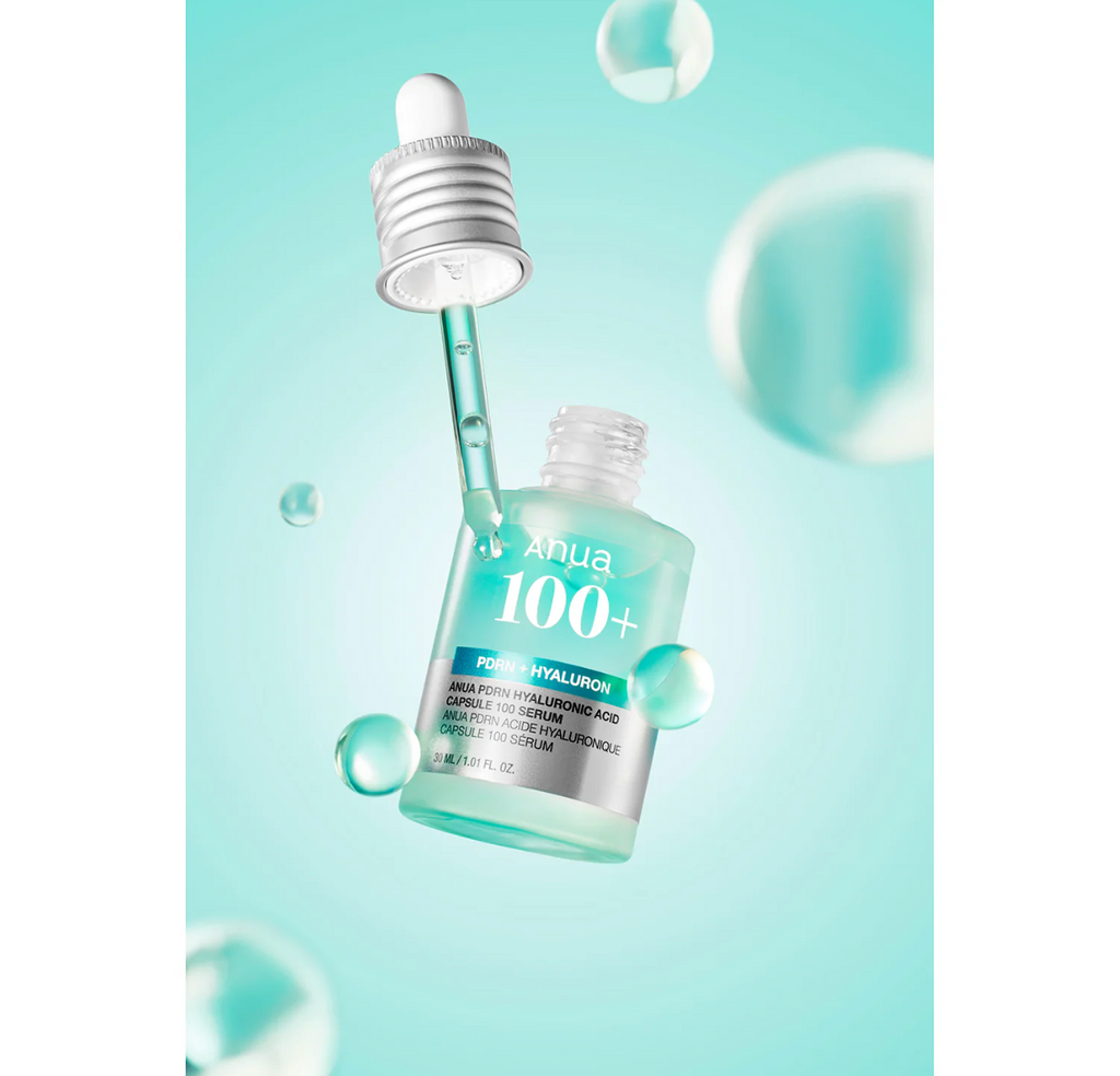 ANUA - PDRN Hyaluronic Acid Capsule 100 Serum - Sérum hidratante con ácido hialurónico, 30 ml