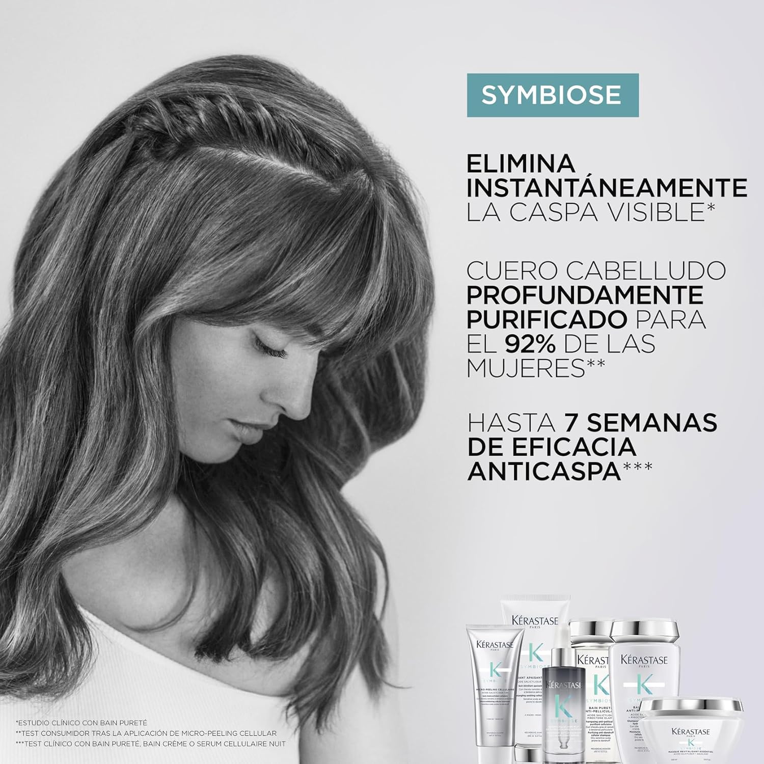 Kérastase - Champú anticaspa Symbiose Bain  500ml