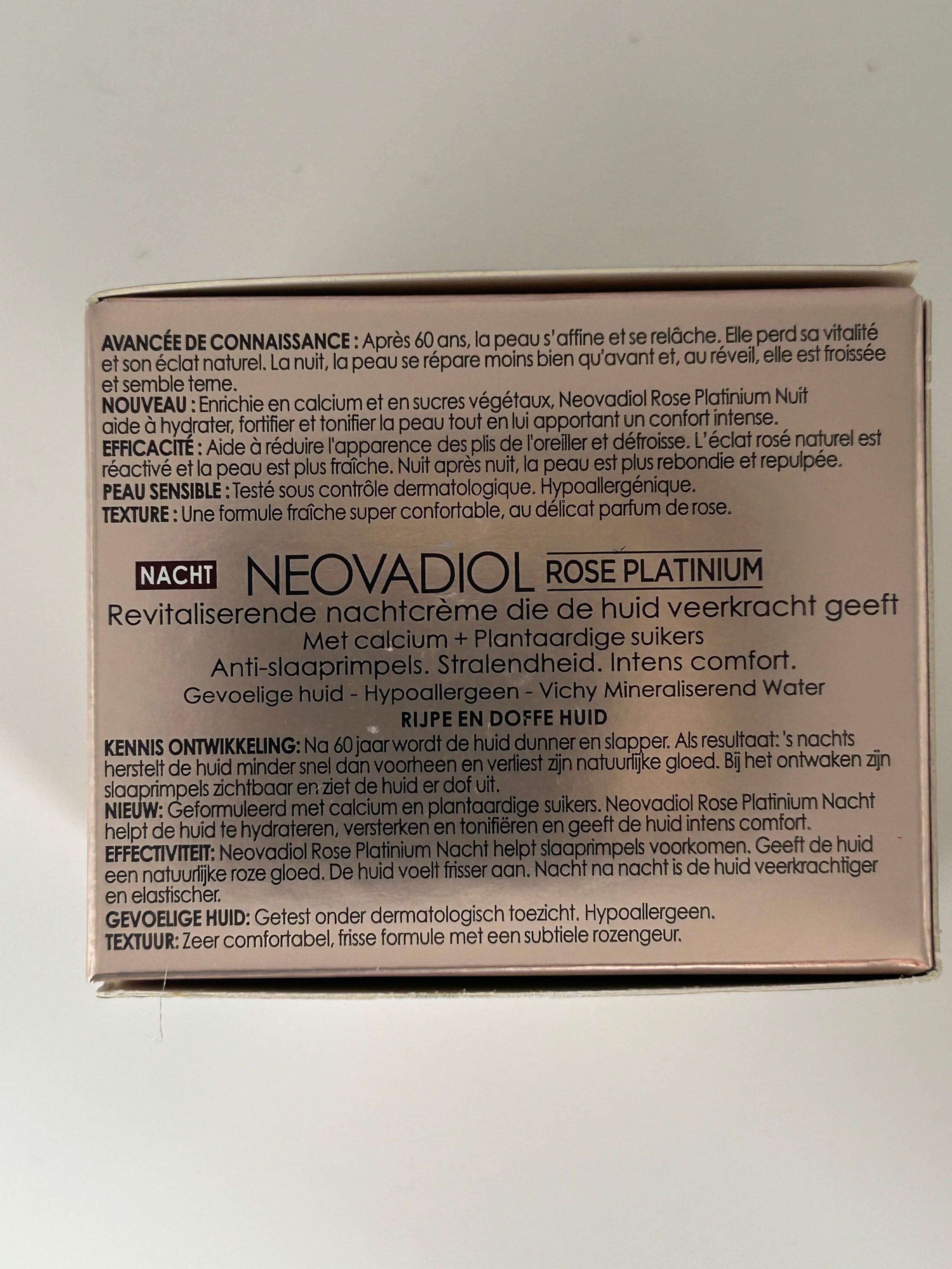 Neovadiol Rose Platinium Noche 50 ml
