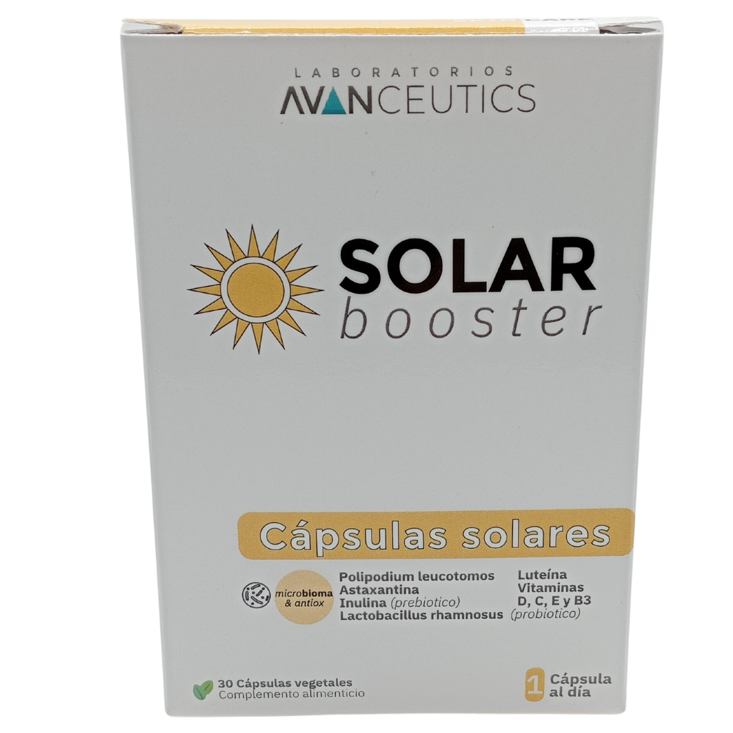 SOLAR Booster cápsulas solares Avanceutics - 30 CÁPSULAS
