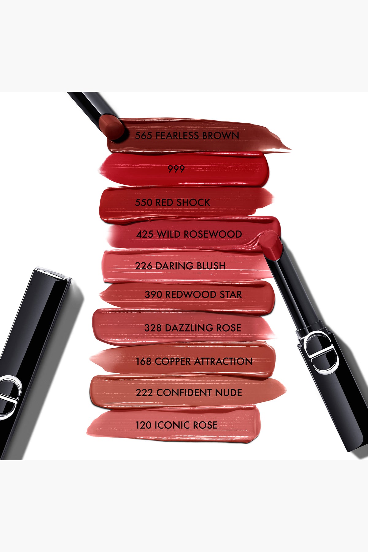 DIOR - ROUGE ON STAGE 565 FEARLESS BROWN SHINE 2.2g  Barra de labios