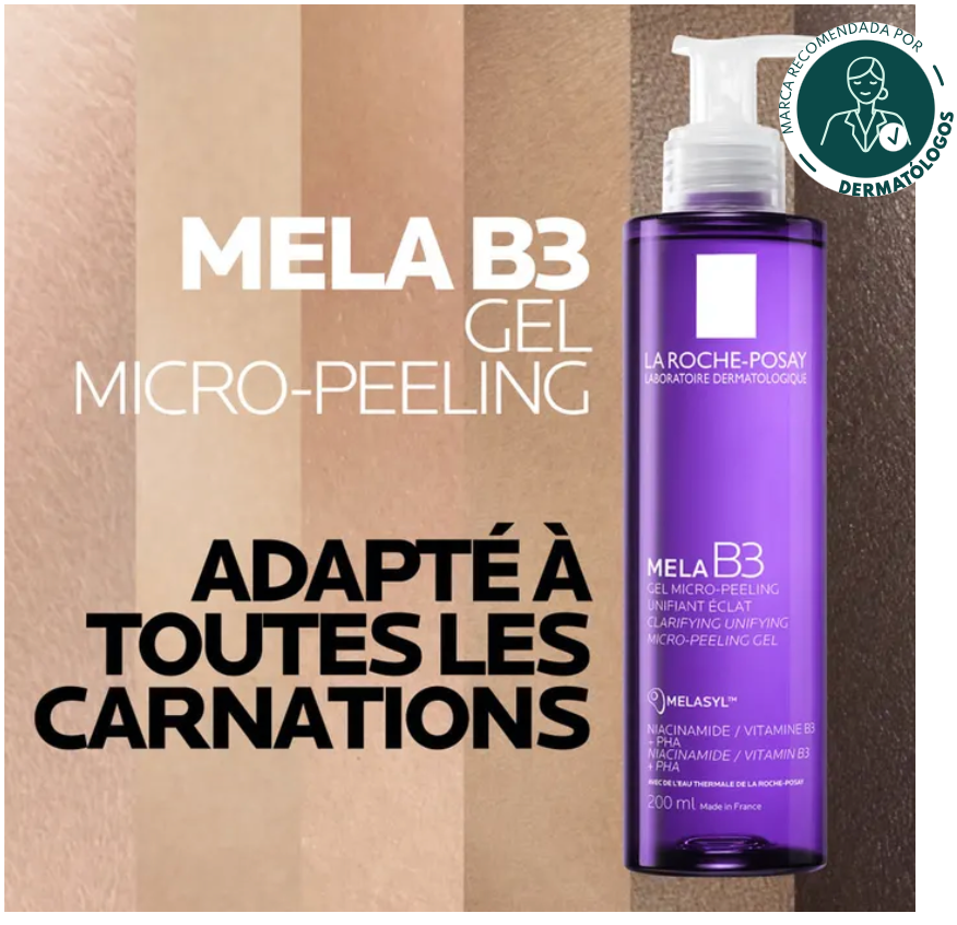 La Roche-Posay - Mela B3 Gel Micro-Peeling Unificante Resplandor 200 ml