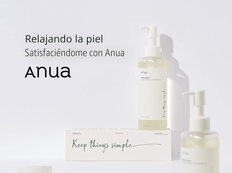 Anua - Aceite limpiador facial Heartleaf Pore Control para doble limpieza, ( 200ML)