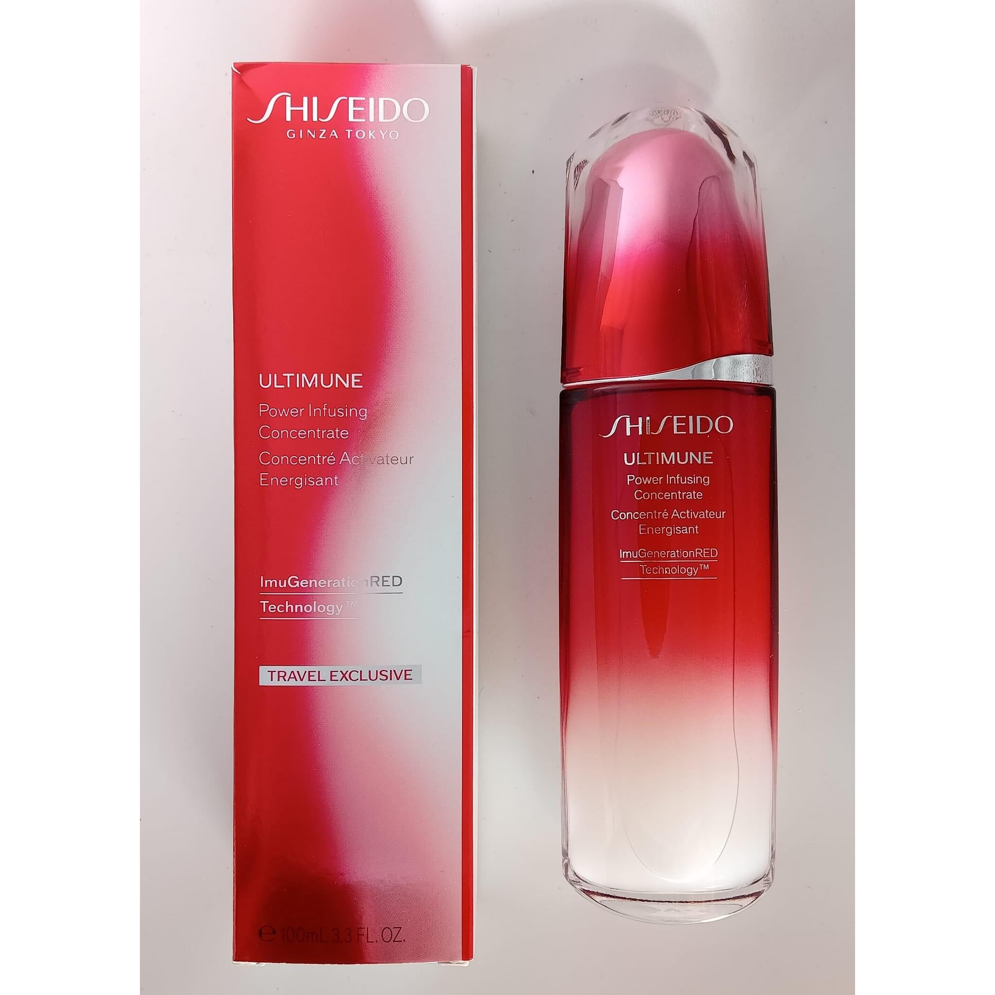 SHISEIDO GINZA TOKYO ULTIMUNE IMUGNERATIONRED TECHONOLOGIY 100ML