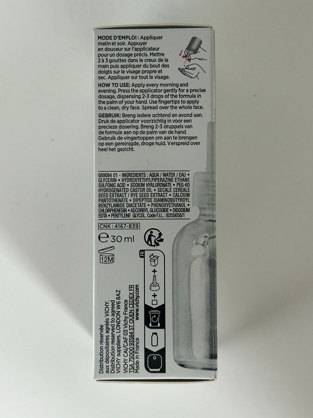 VICHY - LIFTACTIV H.A. EPIDERMIC FILLER 1,5 A HY PUR 30 ML