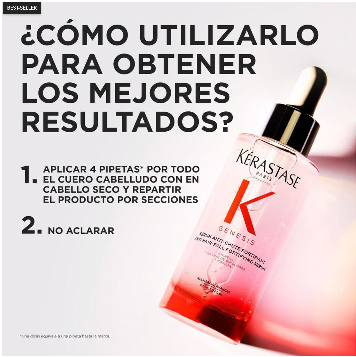 Genesis - TRATAMIENTO SÉRUM ANTI-CHUTE FORTIFIANT 30 ml