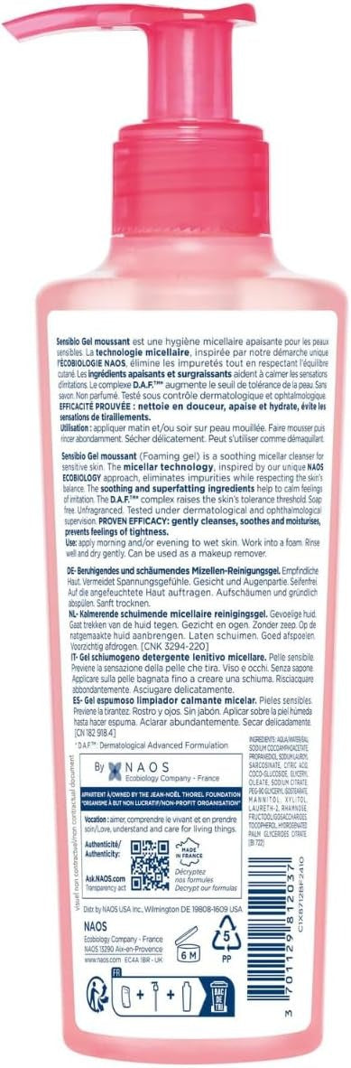 Bioderma Sensibio Gel Moussant 200ml