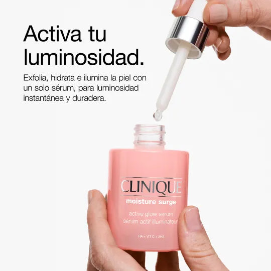 CLINIQUE MOISTURE SURGE ACTIVE GLOW SERUM ACTIF ILLUMINATEUR 50ML
