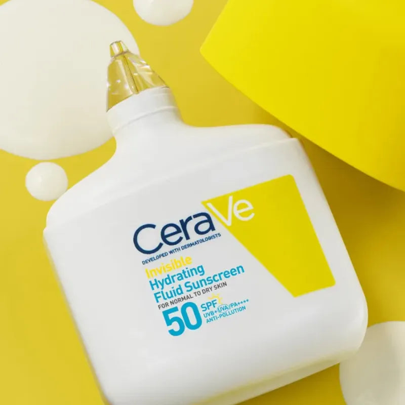 CeraVe Invisible Hydrating Fluid Sunscreen SPF 50+  (50ml)