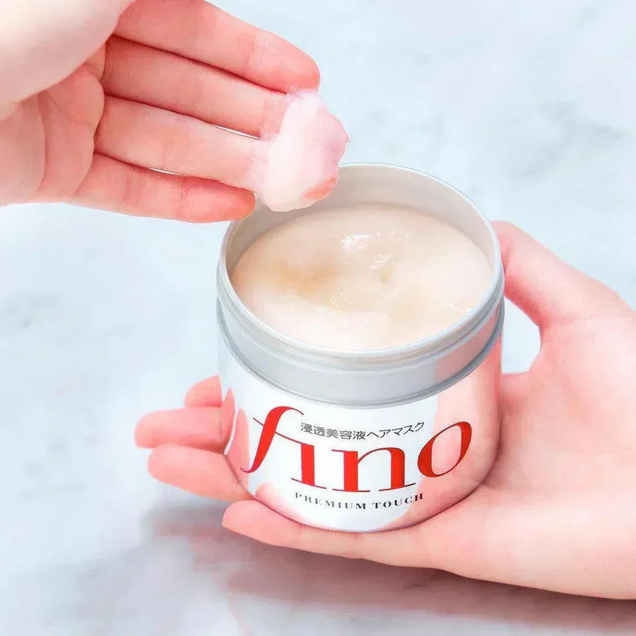 Shiseido - Mascarilla capilar intensiva Fino Premium Touch con jalea real EX y PCA  (230 gr)