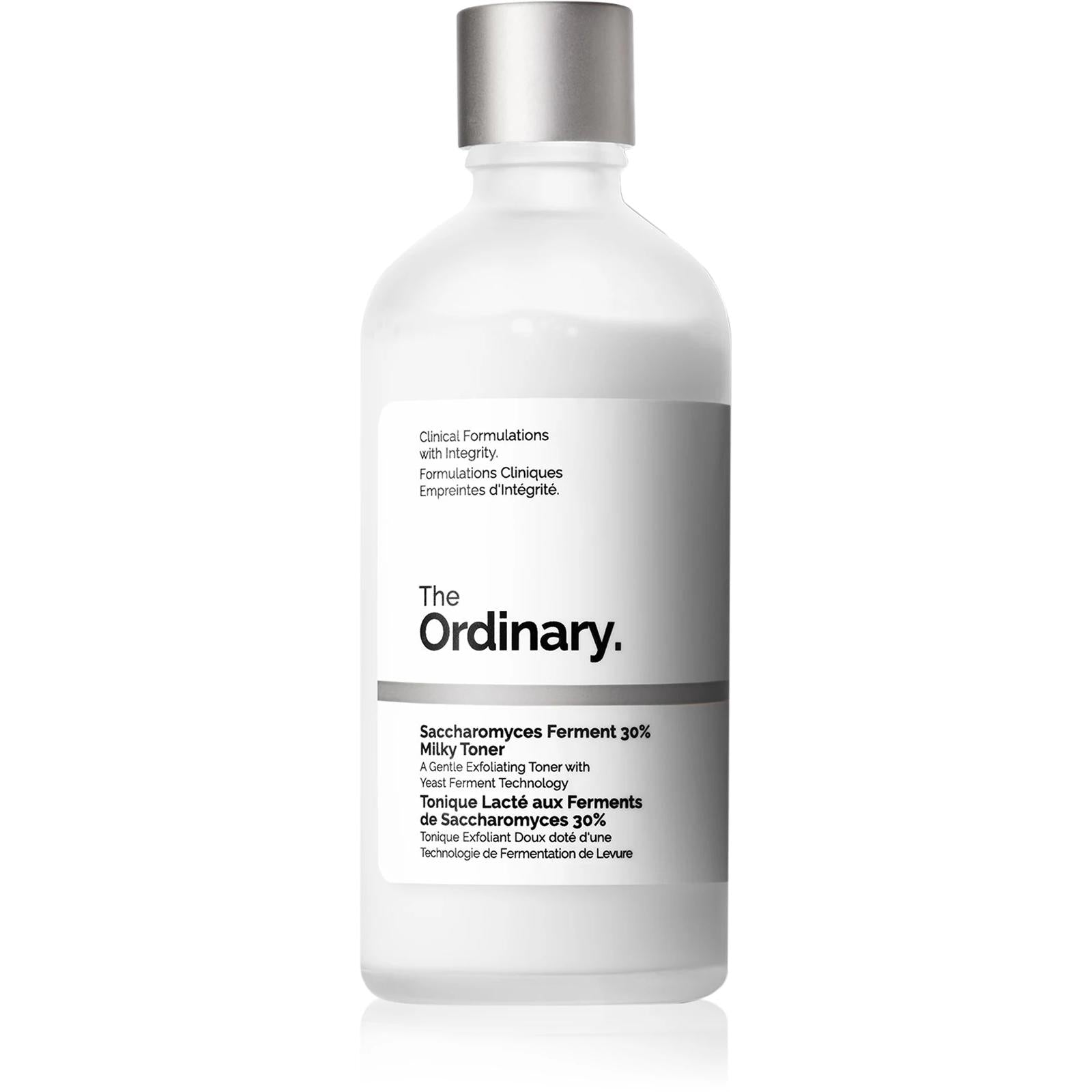 The Ordinary - Tónico exfoliante e hidratante Saccharomyces Ferment 30% Milky  30ML