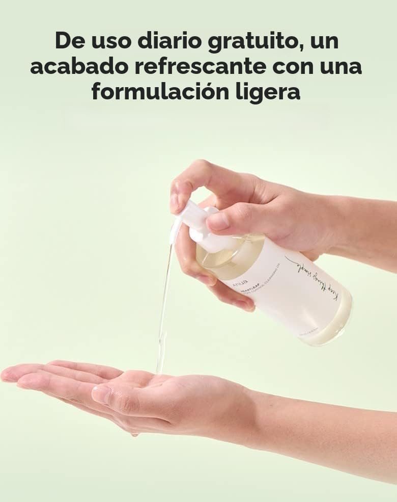 Anua - Aceite limpiador facial Heartleaf Pore Control para doble limpieza, ( 200ML)