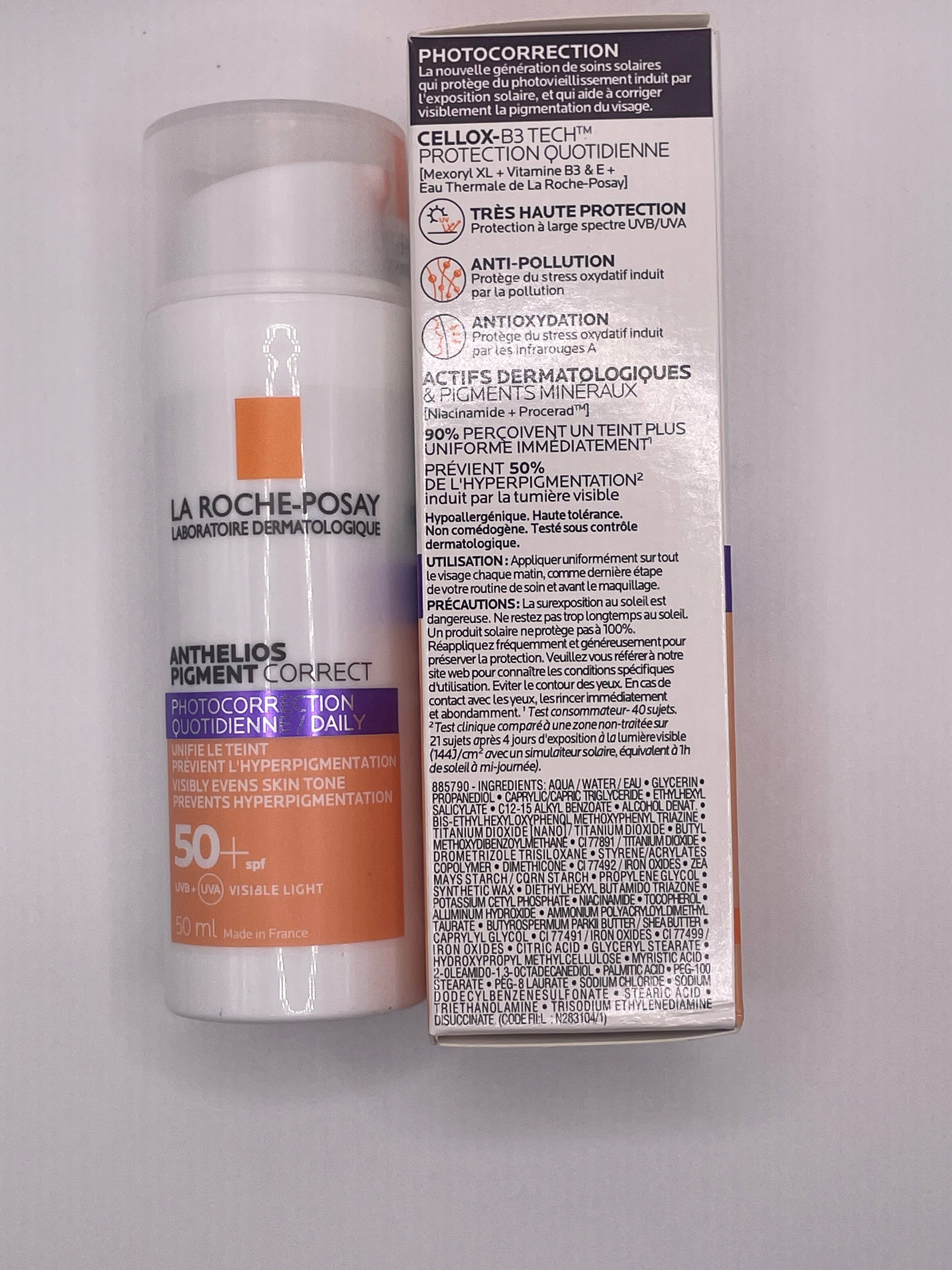 Crema ANTHELIOS PIGMENT CORRECT MEDIUM SPF 50+