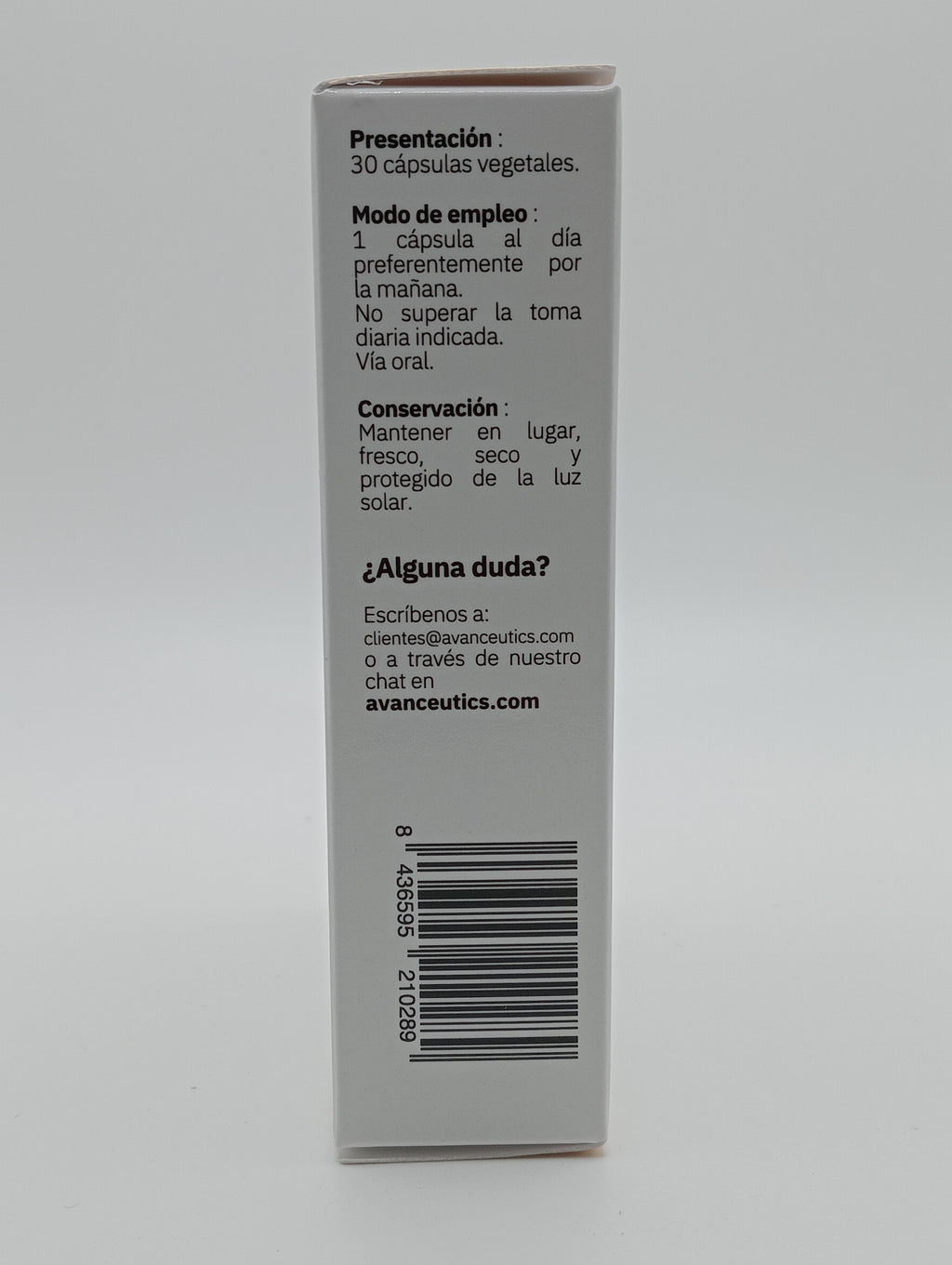 COLOR Booster autobronceado Avanceutics - 30 CÁPSULAS