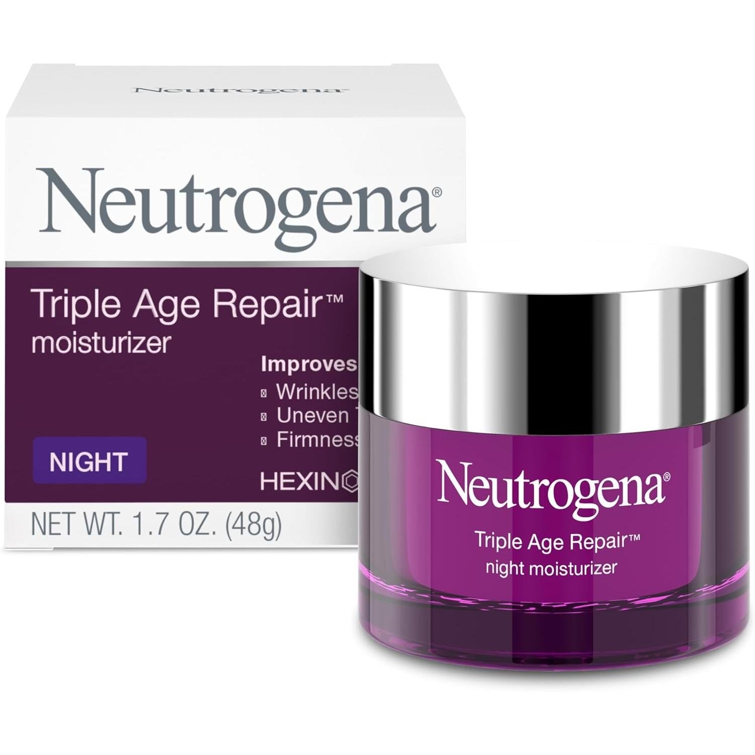 Neutrogena Crema de Noche Triple Age Repair 48g