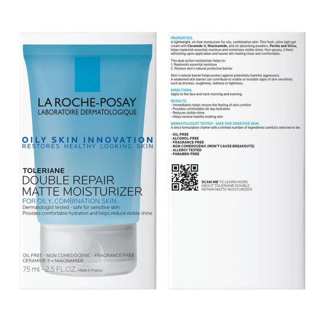 LA ROCHE-POSAY - TOLERIANE DOUBLE REPAIR MATTE MOISTURIZER 100ML