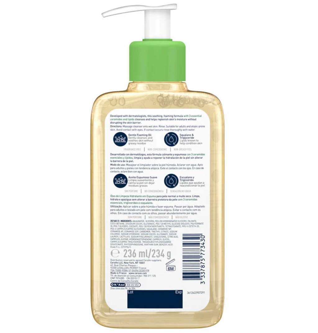 HYDRATING FOAMING OIL CLEANSER 236 ML
