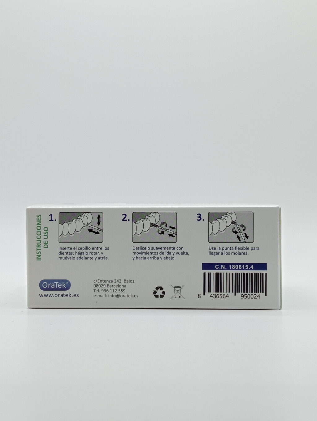 Oratek Arco Dental, Pack Individualizado - Caja con 100 Unidades