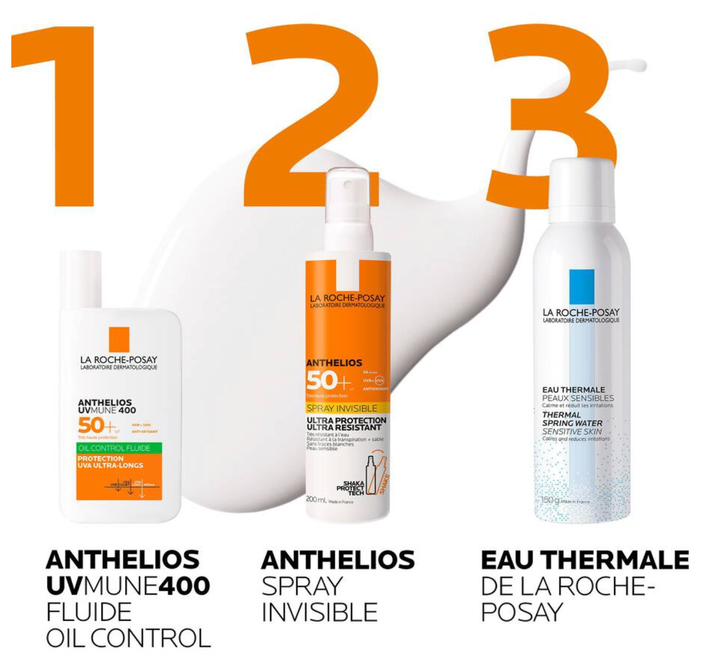LA ROCHE-POSAY - Anthelios Fluide Oil Control UVMune 400 con Perfume SPF 50+