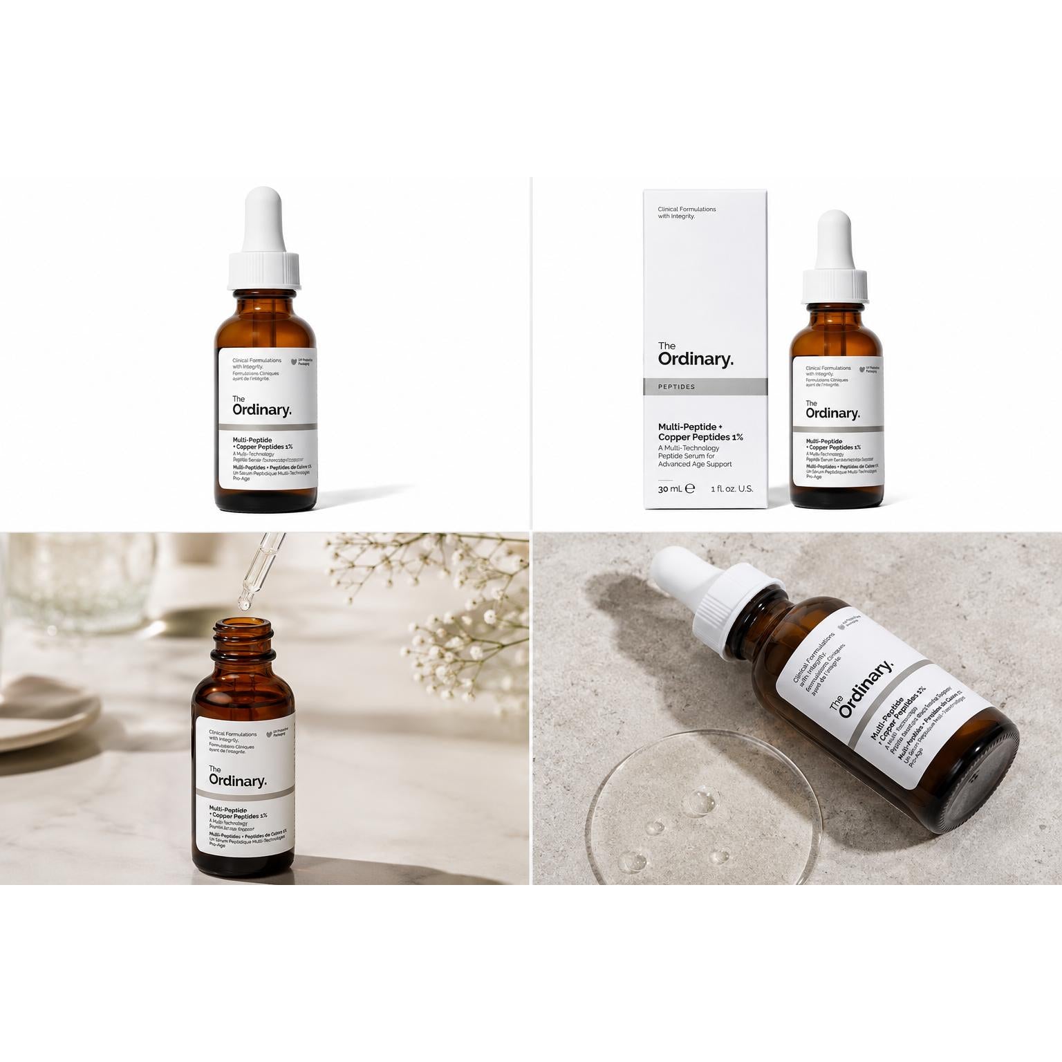 The Ordinary - Sérum Multi-Peptide + Copper Peptides 1%