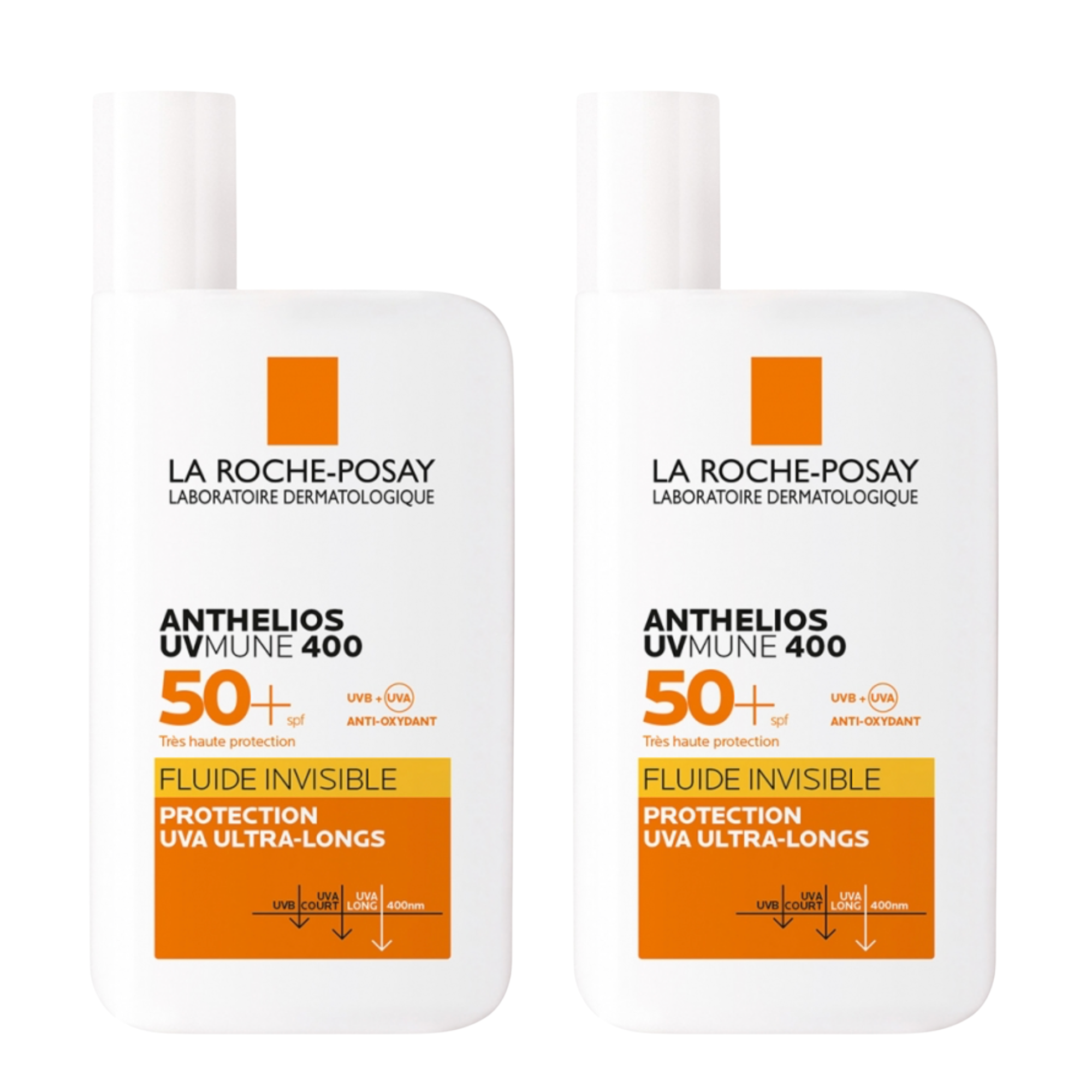 Anthelios UVMune 400 Crema Solar Fluida Invisible Sin Perfume SPF 50+