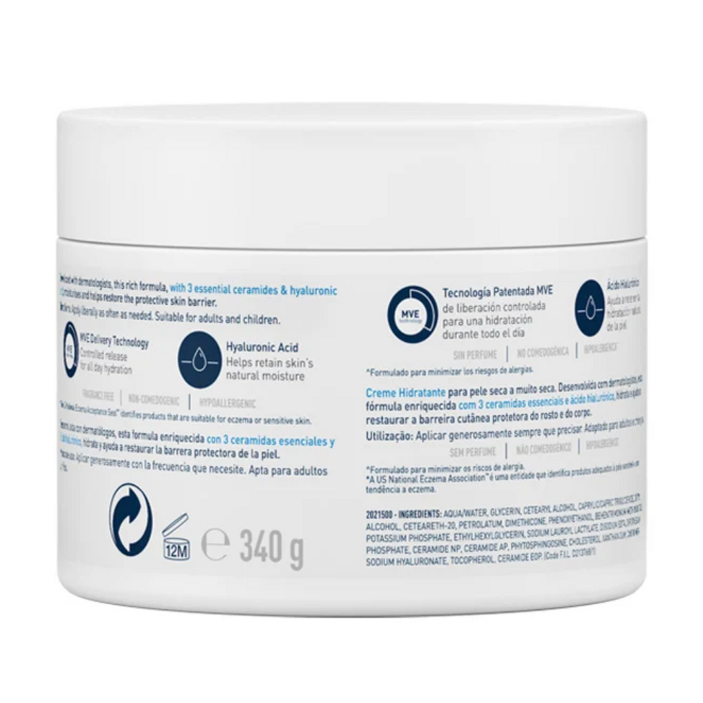 MOUSTURISING CREAM, 340 G
