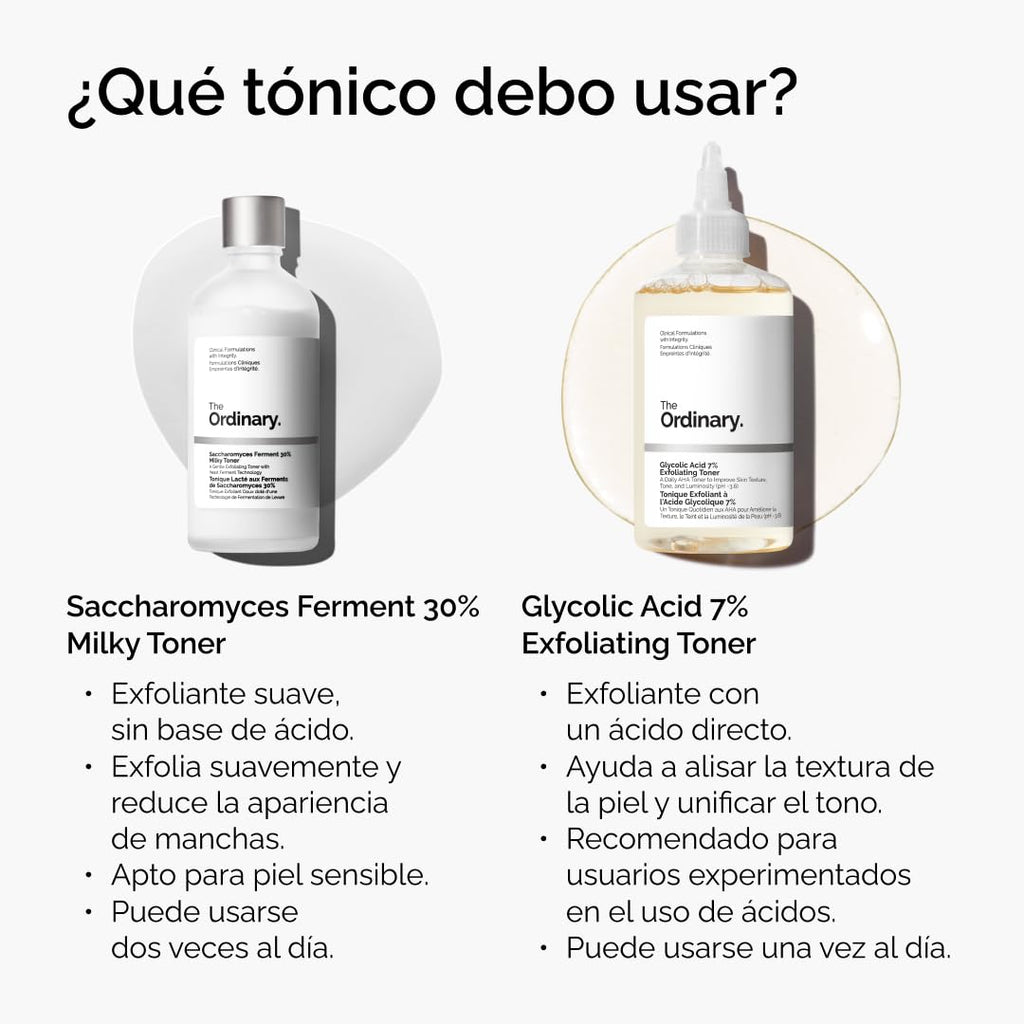 The Ordinary - Tónico exfoliante con ácido glicólico 7 %  (240ML)