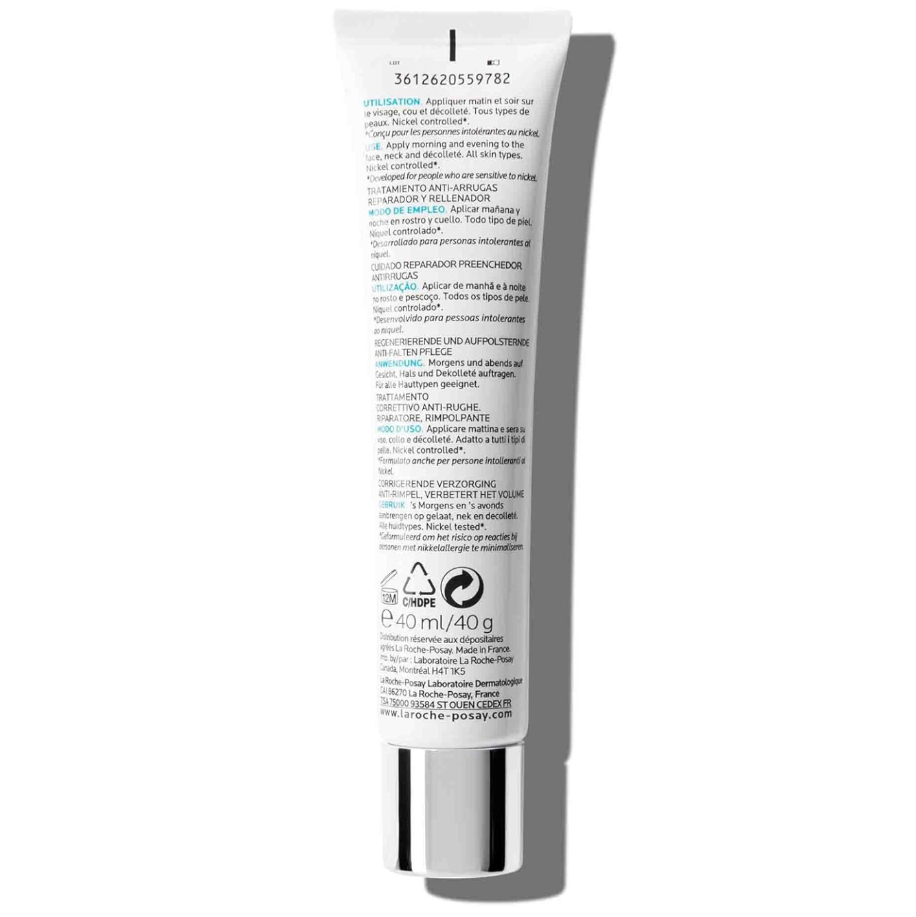 Hyalu B5 Crema facial hidratante y reafirmante con ácido hialurónico dual y vitamina B5 para piel sensible