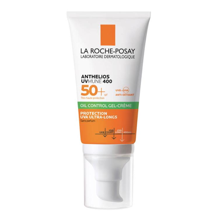 Anthelios UVMune 400 Gel-Crema Solar Facial Sin Perfume SPF 50+