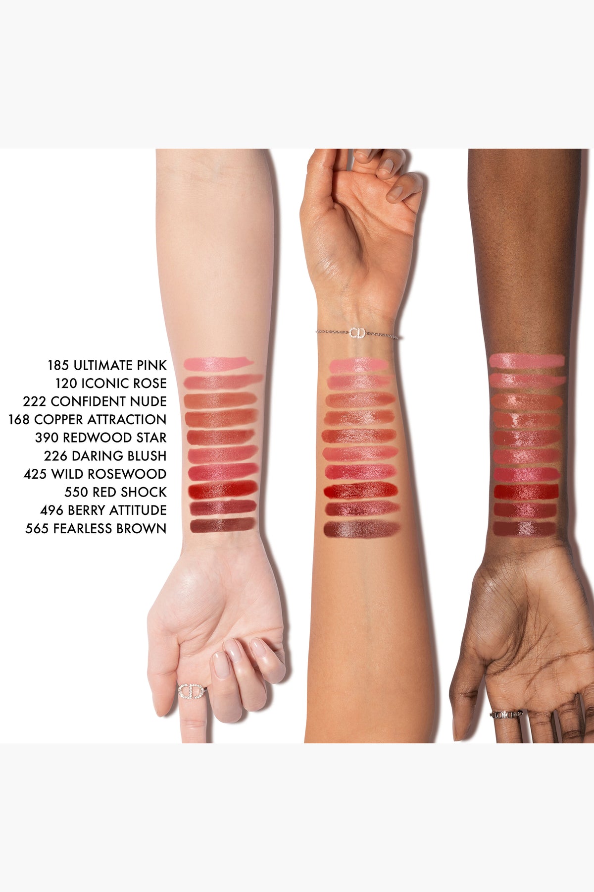 Dior - Barra de labios Rouge Dior On Stage 390 Redwood Star Shine  2,2G
