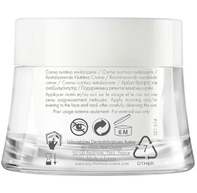 AVÈNE - Les Essentiels Crema Nutritiva Revitalizante 50 ml