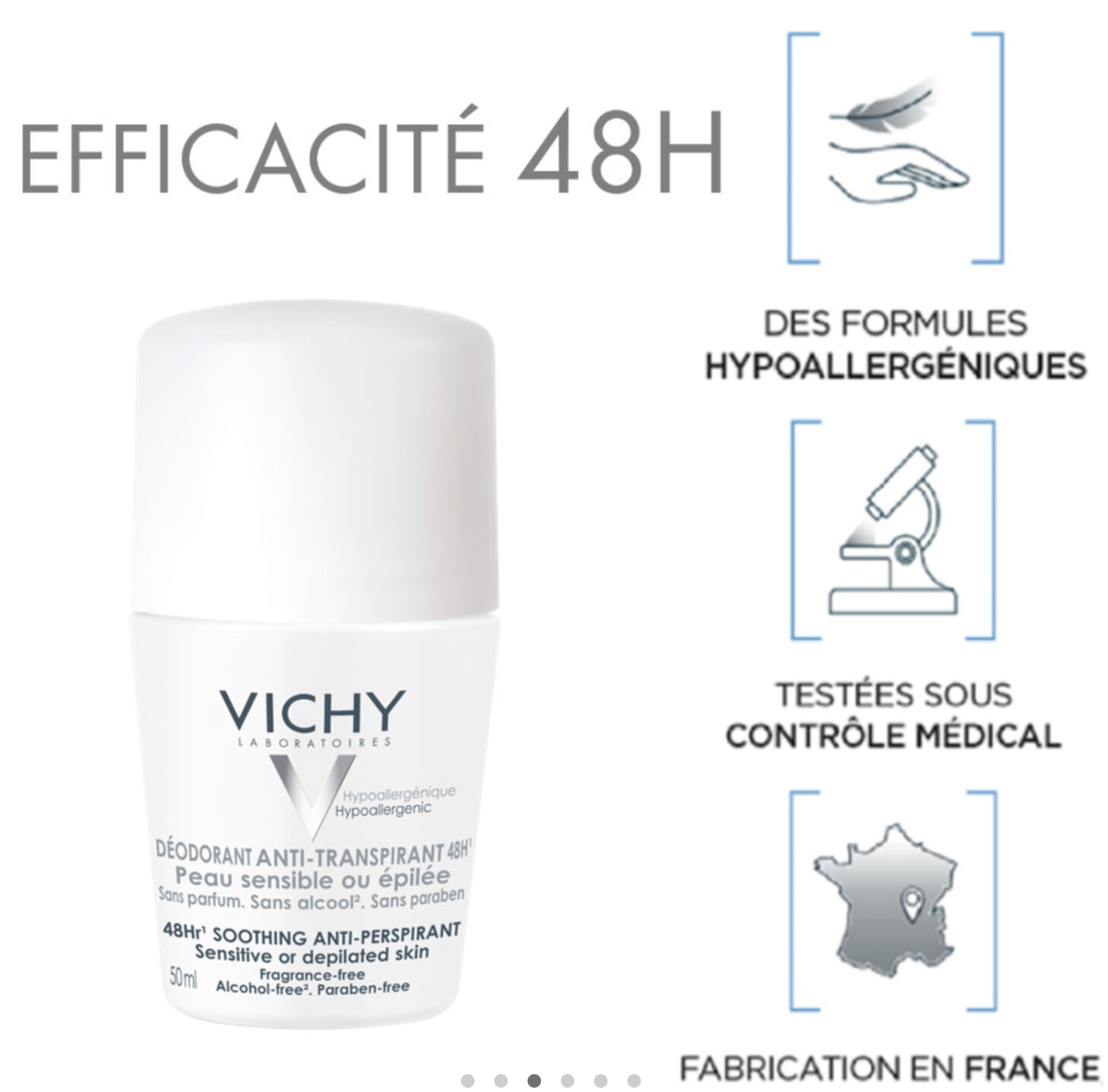 DESORANTE Anti-Transpirant 48H - Pieles Sensibles o Depiladas 50 ml