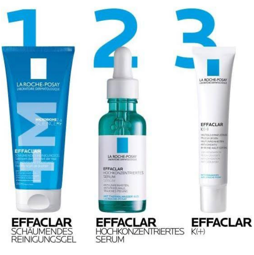 Crema EFFACLAR K(+) hidratante facial matificante con propiedades antioxidantes y anti-sebo para p	iel grasa con tendencia a imperfecciones, 30 ml