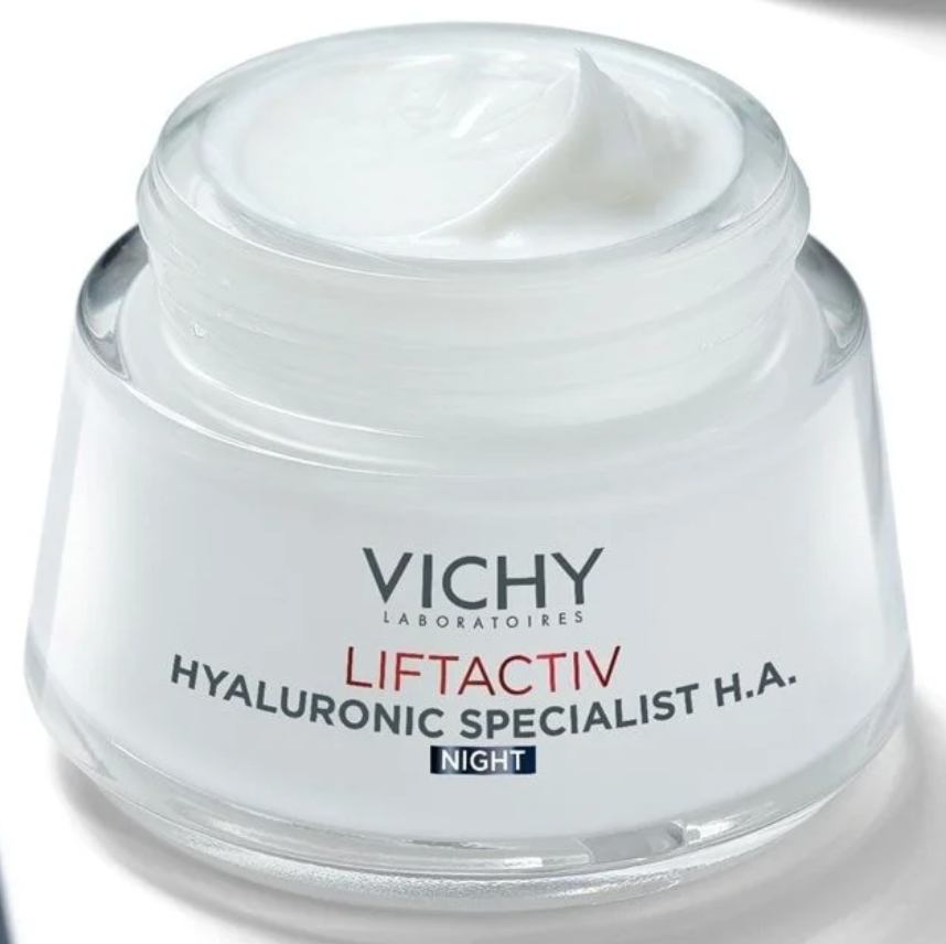 LIFTACTIV CREME H.A.ANTI-RIDE RAF. AC HY NUIT 50 ML
