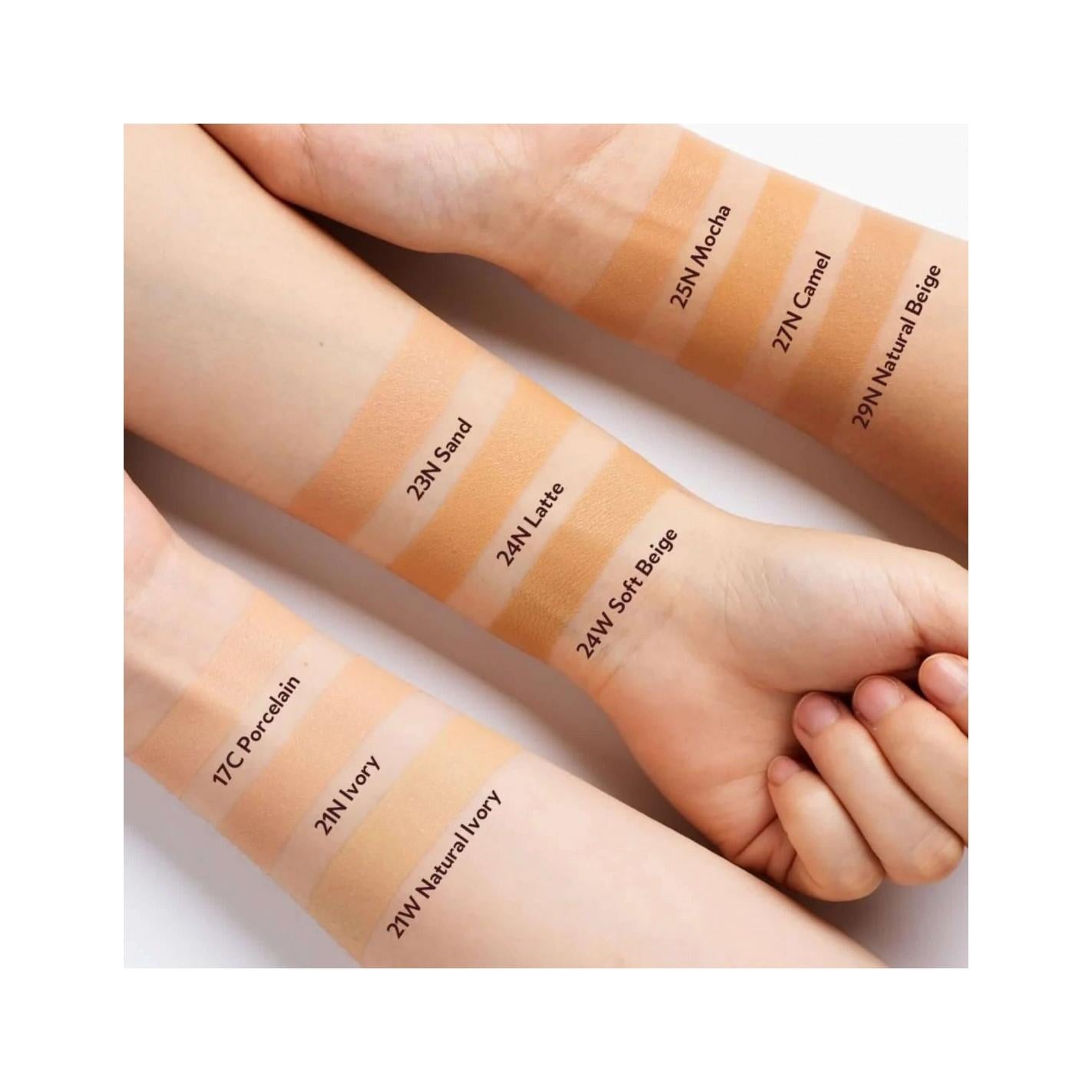 TIRTIR - Base maquillaje Mask Fit Red Cushion SPF40 PA++ 21N Ivory 18 g