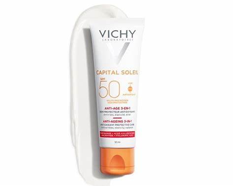 Vichy - Protector solar facial Capital Soleil Antiedad 3  (50ml)