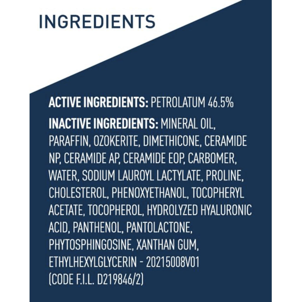 Ungüento Curativo 50 ml para Piel Muy Seca, Irritada y Sensible, con Petrolato, Hidratación Intensa sin Sensación Grasa,